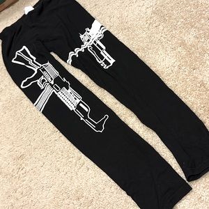 EUC Lotus Leggings Size Medium